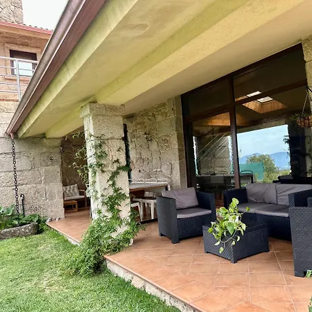 別荘 Casa O Corvo, Cerca De Vigo En Plena Naturaleza