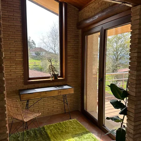Casa O Corvo, Cerca De Vigo En Plena Naturaleza Feriehus *