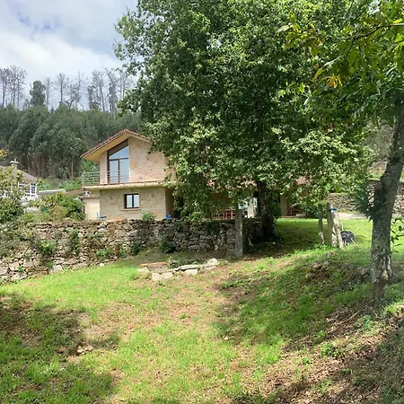 Casa O Corvo, Cerca De Vigo En Plena Naturaleza 別荘