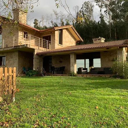 Nyaraló Casa O Corvo, Cerca De Vigo En Plena Naturaleza *